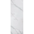 Marbre de carrara blanc 1 m de large panneau de revêtement en PVC